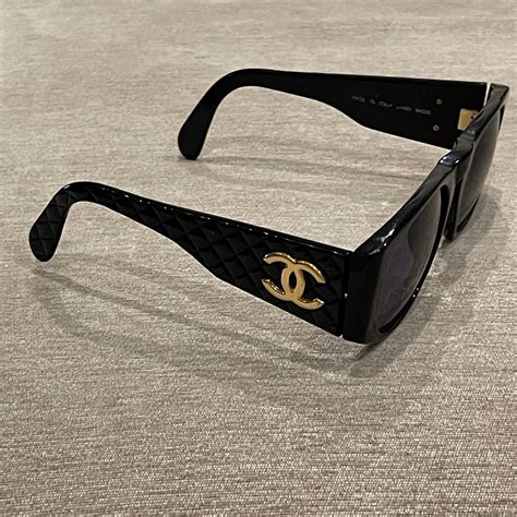 square chanel sunglasses vintage|vintage chanel sunglasses.